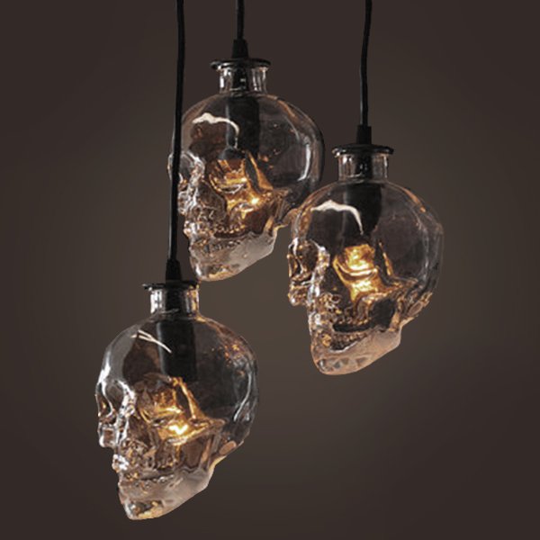 Люстра Череп Glass Skull Pendant  в Костроме | Loft Concept 