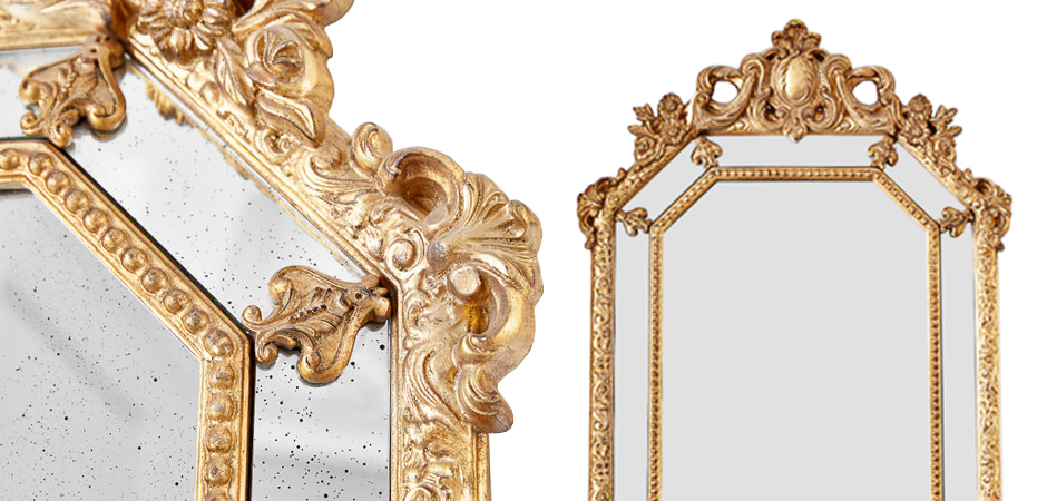 Зеркало Keppel Mirror Gold Зеркало Keppel Mirror Gold - Loft-Concept в Костроме