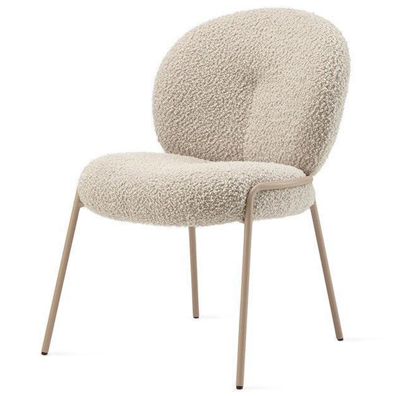 Стул Lyons Boucle Chair Бежевый Золотой Стул Lyons Boucle Chair Бежевый Золотой в Костроме | Loft Concept