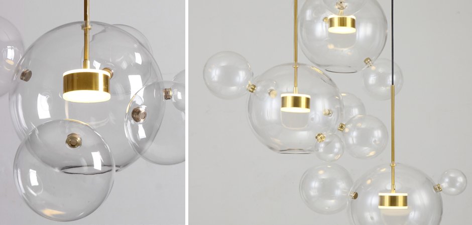 Люстра Bolle Circular Chandelier 14 BUBBLE Giopato & Coombes Люстра Bolle Circular Chandelier 14 BUBBLE Giopato & Coombes - Loft-Concept в Костроме