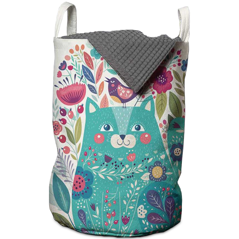 Корзина Funny Cat Basket Мульти Корзина Funny Cat Basket Мульти в Костроме | Loft Concept