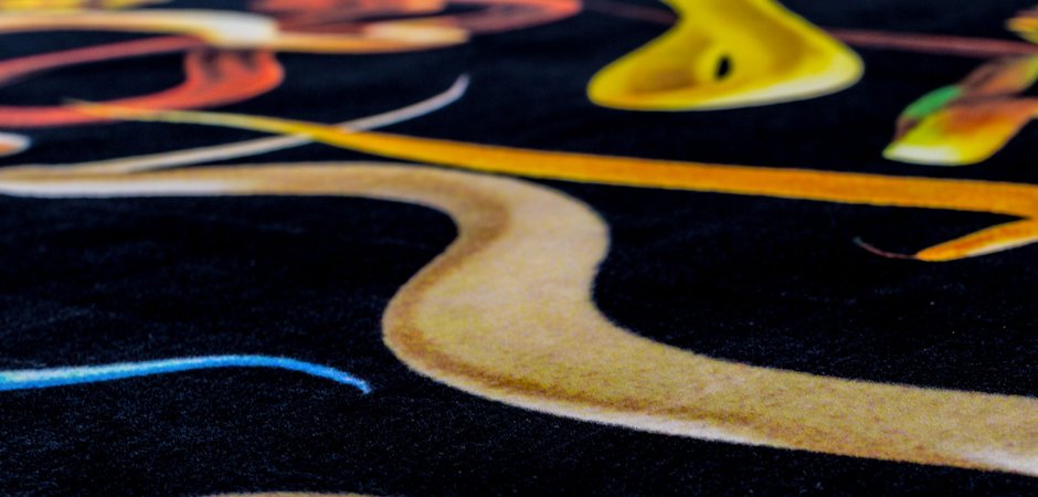 Ковер Seletti Rectangular Rug Snakes Ковер Seletti Rectangular Rug Snakes - Loft-Concept в Костроме