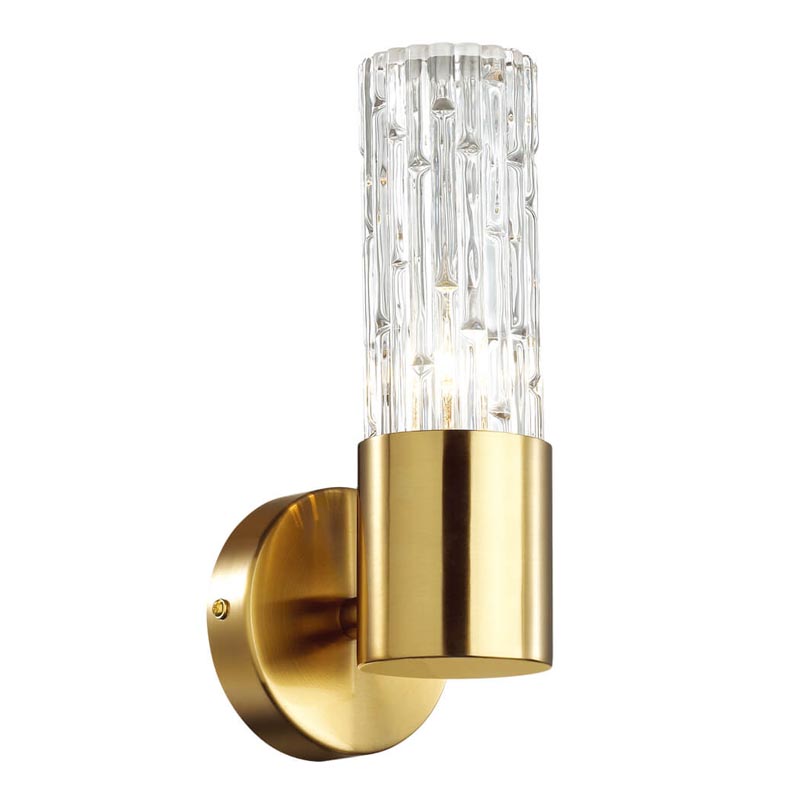 Бра Lorinda Wall lamp Прозрачный (Transparent) Золотой Бра Lorinda Wall lamp Прозрачный (Transparent) Золотой в Костроме | Loft Concept