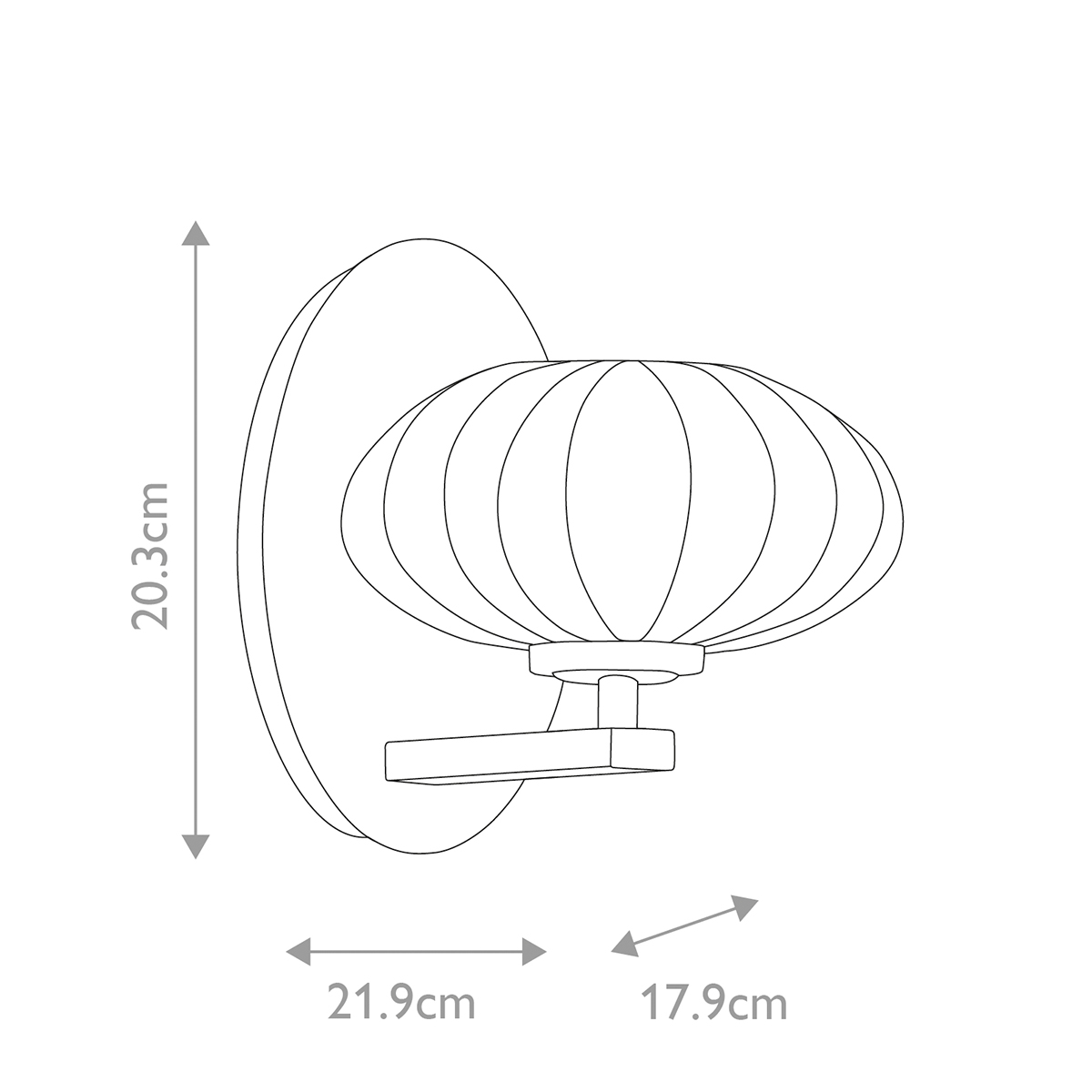  Бра с круглым плафон из матового белого стекла Kichler в Костроме