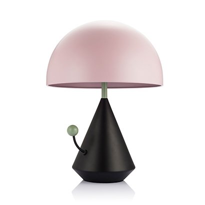 Настольная лампа Maisondada DALI DIVINA Черный Розовый (Rose) Настольная лампа Maisondada DALI DIVINA Черный Розовый (Rose) в Костроме | Loft Concept