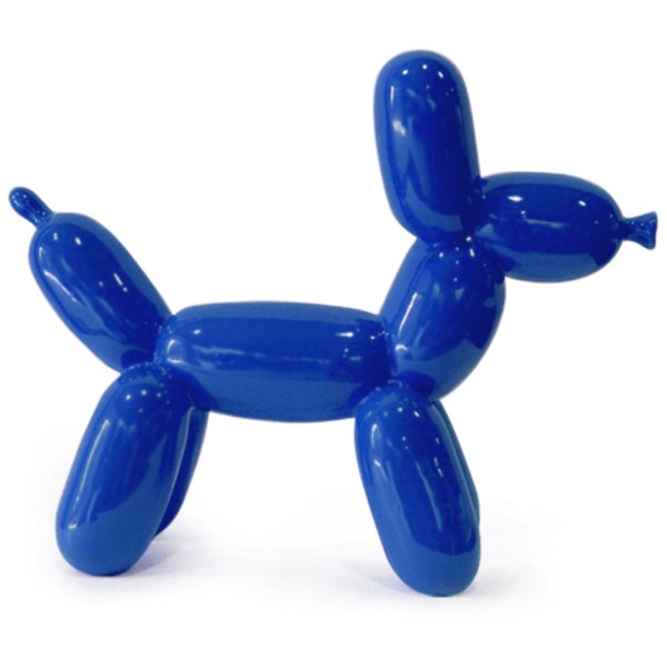 Статуэтка Jeff Koons Balloon Dog large Красный Черный Белый Желтый Синий Статуэтка Jeff Koons Balloon Dog large Красный Черный Белый Желтый Синий в Костроме | Loft Concept