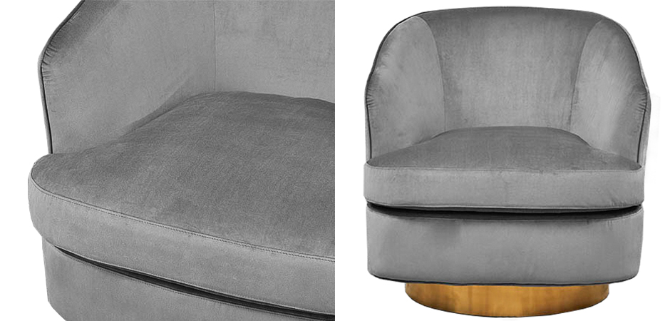 Кресло Stardust Armchair Grey Кресло Stardust Armchair Grey - Loft-Concept в Костроме
