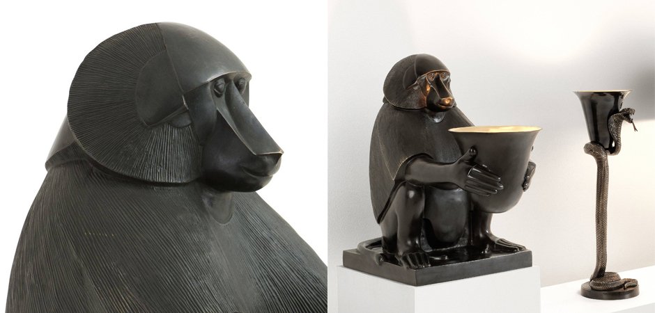 Настольная лампа Eichholtz Art Deco Monkey Настольная лампа Eichholtz Art Deco Monkey - Loft-Concept в Костроме