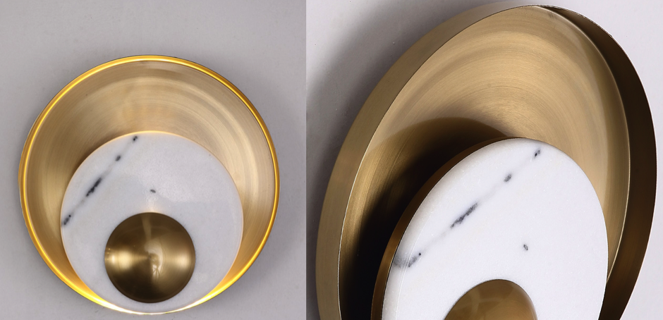 Бра Ginger & Jagger Pearl WALL LAMP round gold Бра Ginger & Jagger Pearl WALL LAMP round gold - Loft-Concept в Костроме