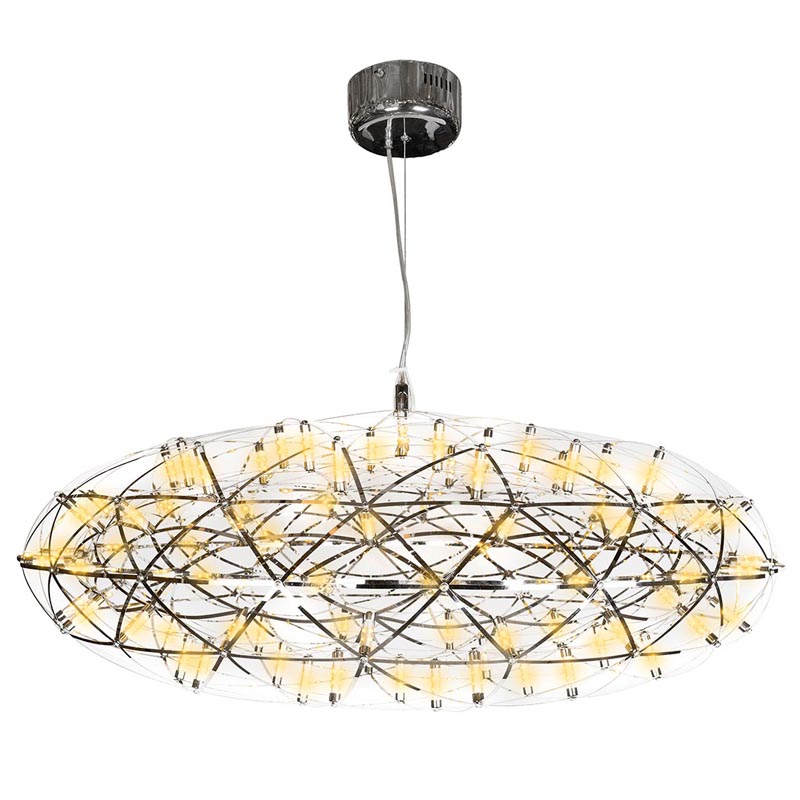 Люстра Moooi 3D Sphere Oval Yellow lamp L Хром Люстра Moooi 3D Sphere Oval Yellow lamp L Хром в Костроме | Loft Concept