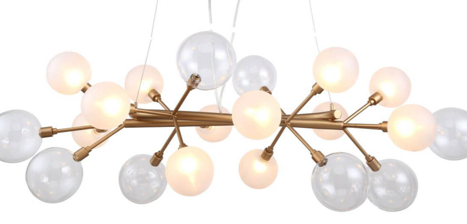 Люстра Berries Chandelier Rectangle White 100 Люстра Berries Chandelier Rectangle White 100 - Loft-Concept в Костроме