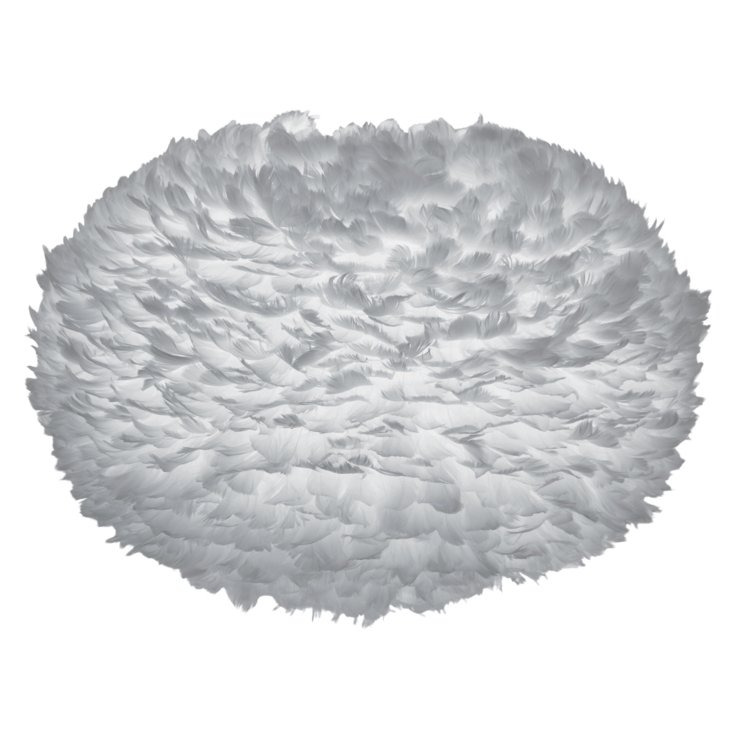 Люстра из перьев Plumage Grey Серый Люстра из перьев Plumage Grey Серый в Костроме | Loft Concept