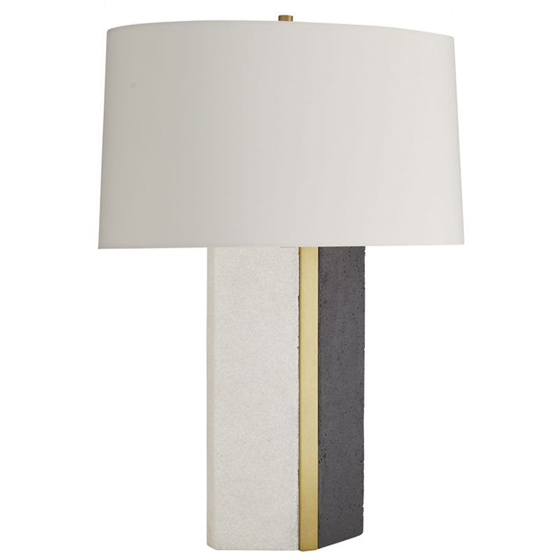 Дизайнерская настольная лампа FALLAN LAMP Черный Белый Серый Дизайнерская настольная лампа FALLAN LAMP Черный Белый Серый в Костроме | Loft Concept