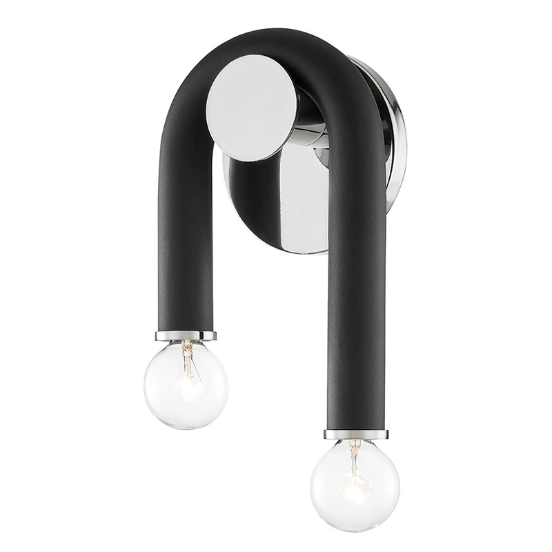 Бра Paulson floppy wall sconce chrome Черный Хром Бра Paulson floppy wall sconce chrome Черный Хром в Костроме | Loft Concept