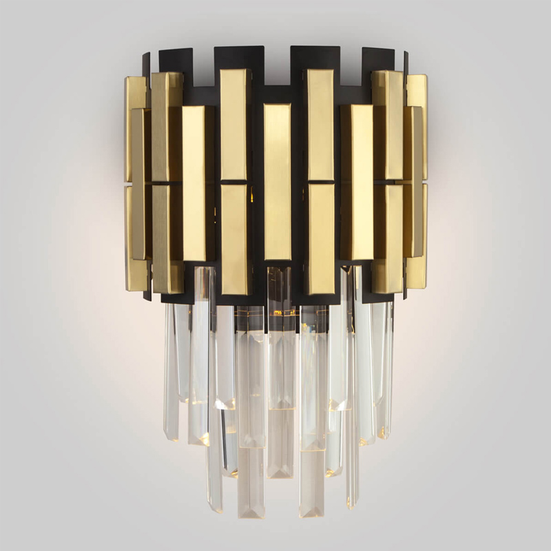 Бра Garsent Sconce Черный Золотой Бра Garsent Sconce Черный Золотой в Костроме | Loft Concept