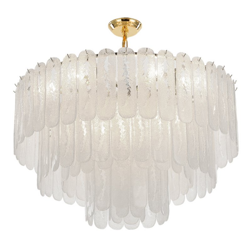 Люстра Chandelier Riveria II Латунь Прозрачный Люстра Chandelier Riveria II Латунь Прозрачный в Костроме | Loft Concept