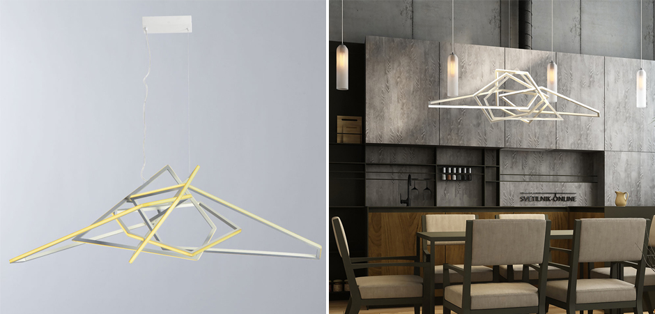 Светодиодная люстра Dimensions Белая Светодиодная люстра Dimensions Белая - Loft-Concept в Костроме