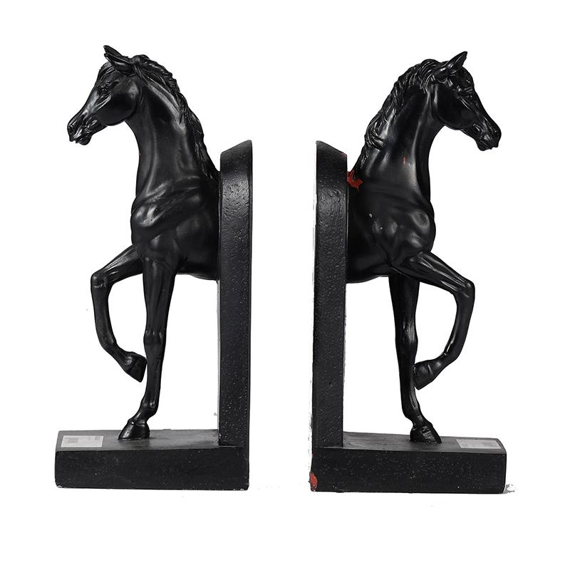 Держатель для книг Two horses Черный Держатель для книг Two horses Черный в Костроме | Loft Concept