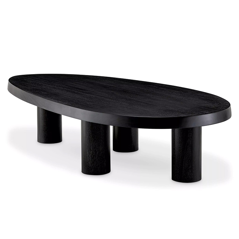 Кофейный стол Eichholtz Coffee Table Prelude Black Черный Кофейный стол Eichholtz Coffee Table Prelude Black Черный в Костроме | Loft Concept