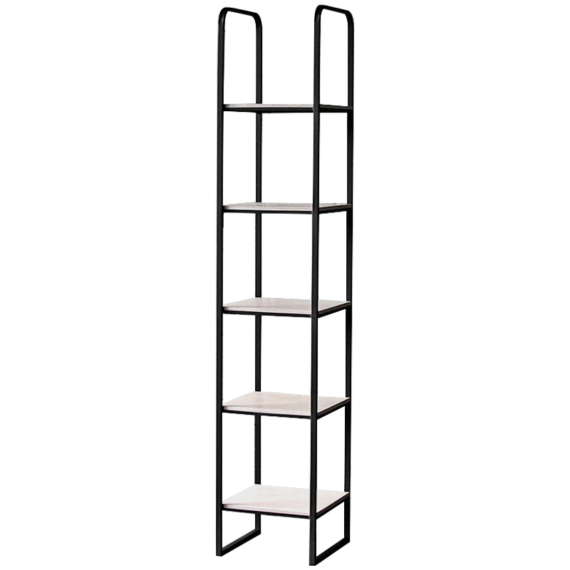 Стеллаж Shay Industrial Metal Rust Rack Черный Белый Стеллаж Shay Industrial Metal Rust Rack Черный Белый в Костроме | Loft Concept