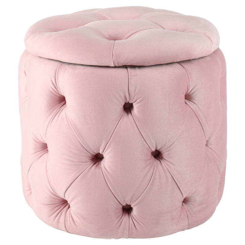 Пуф Coraline Pink Pouf Розовый Пуф Coraline Pink Pouf Розовый в Костроме | Loft Concept
