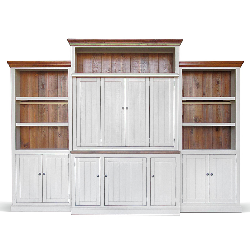 Шкаф-стеллаж Venanzo Provence HARMONIE Weathered White Белый Шкаф-стеллаж Venanzo Provence HARMONIE Weathered White Белый в Костроме | Loft Concept