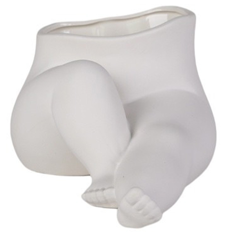 Ваза Sculpture Vase 5 Белый Ваза Sculpture Vase 5 Белый в Костроме | Loft Concept