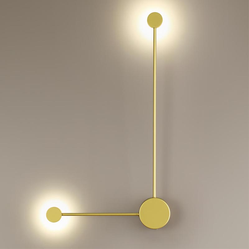 Бра Pin Wall Light Gold Angle Золотой Бра Pin Wall Light Gold Angle Золотой в Костроме | Loft Concept