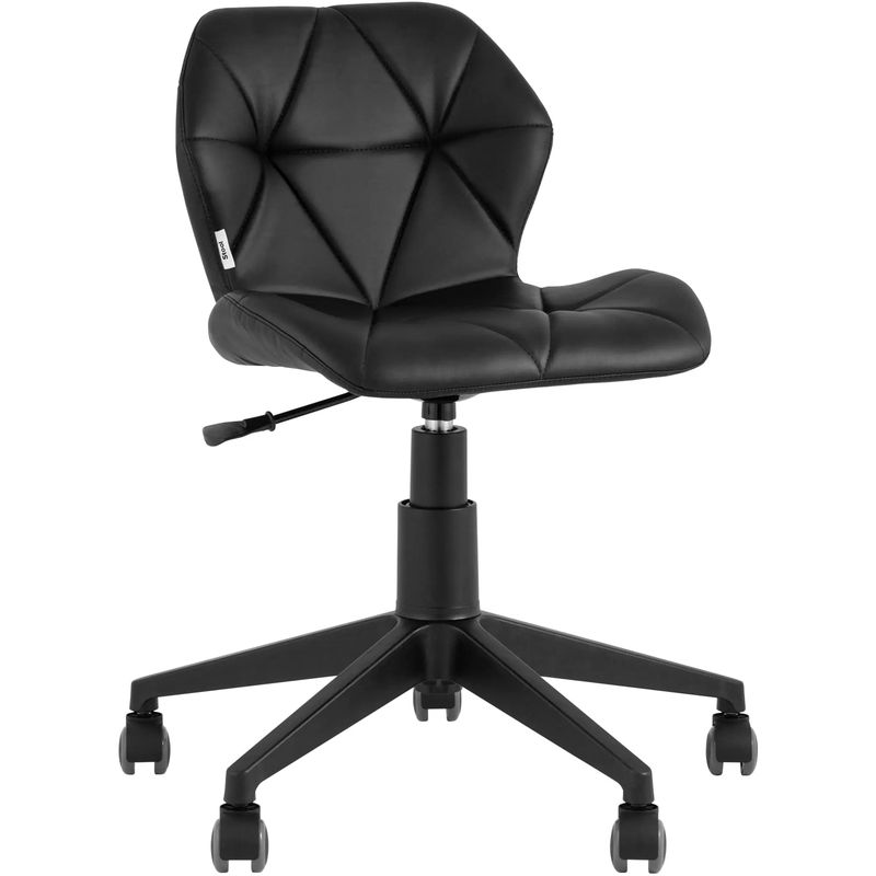 Офисный Стул Jeroen Chair Черная Экокода Черный Офисный Стул Jeroen Chair Черная Экокода Черный в Костроме | Loft Concept