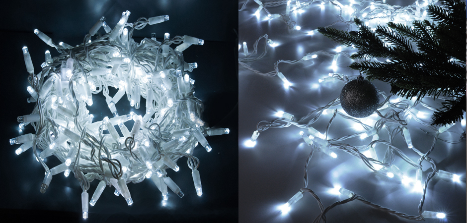 Гирлянда для улицы с Белым светом - Loft-Concept в Костроме