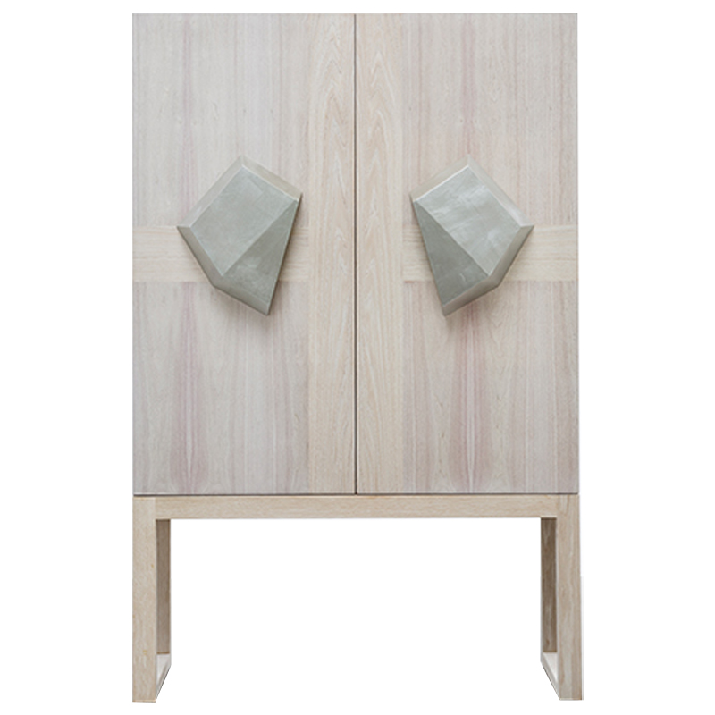 Шкаф COEUR ARMOIRE Бежевый Серебряный Шкаф COEUR ARMOIRE Бежевый Серебряный в Костроме | Loft Concept