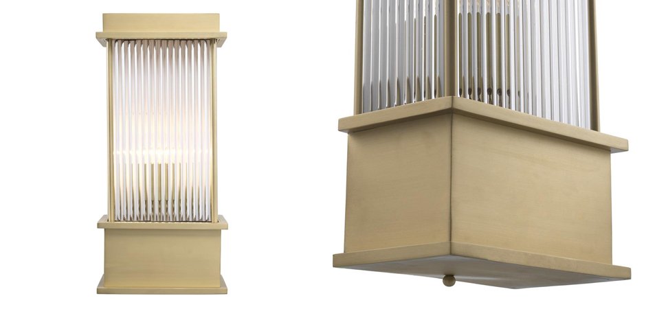 Бра Eichholtz Wall Lamp Jeremy Matte brass Бра Eichholtz Wall Lamp Jeremy Matte brass - Loft-Concept в Костроме