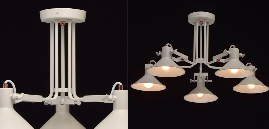 Потолочный светильник Rotating Light White Потолочный светильник Rotating Light White - Loft-Concept в Костроме