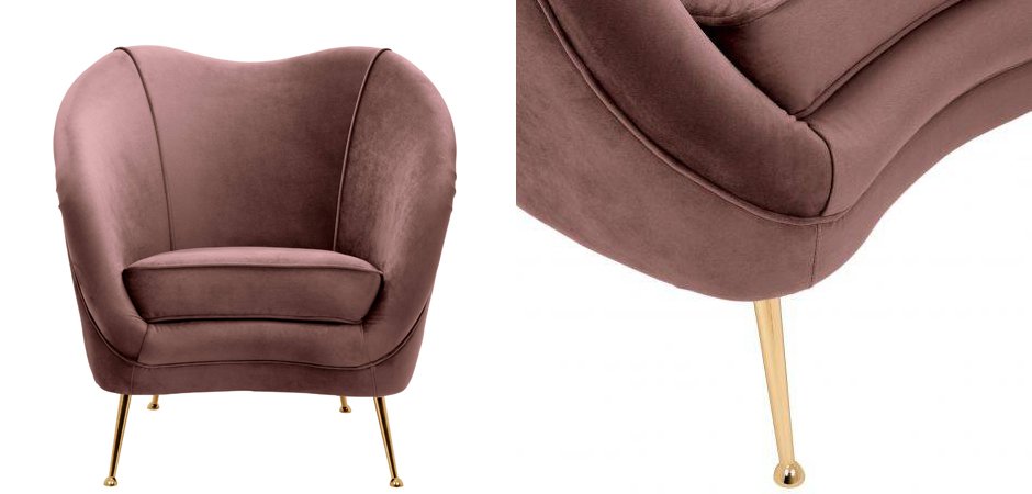 Кресло Eichholtz Chair Cambiano Rose Кресло Eichholtz Chair Cambiano Rose - Loft-Concept в Костроме