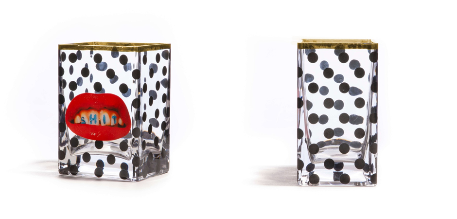 Ваза Glass Vase Shit Pois Ваза Glass Vase Shit Pois - Loft-Concept в Костроме