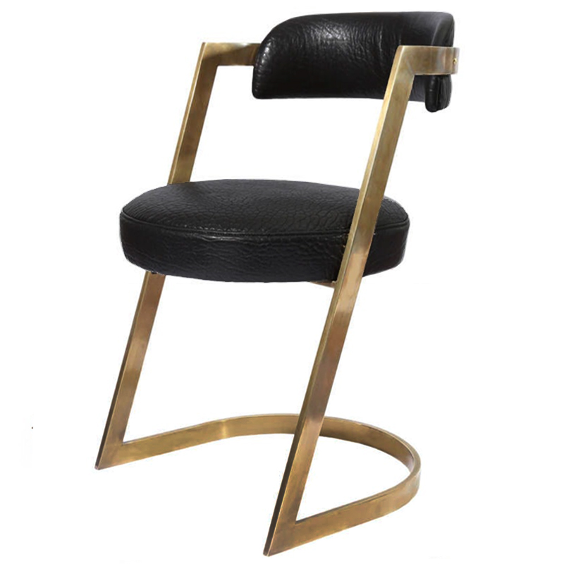 Стул Studio Dining Chair Черный Латунь Стул Studio Dining Chair Черный Латунь в Костроме | Loft Concept