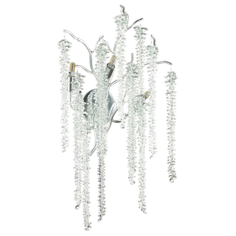 Бра Fairy Tree Silver на 3 лампы Серебряный Бра Fairy Tree Silver на 3 лампы Серебряный в Костроме | Loft Concept