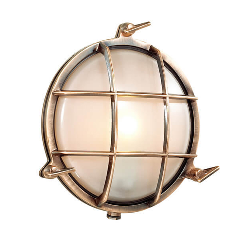 Бра Chestnut Mariners Copper Медь Прозрачный (Transparent) Бра Chestnut Mariners Copper Медь Прозрачный (Transparent) в Костроме | Loft Concept