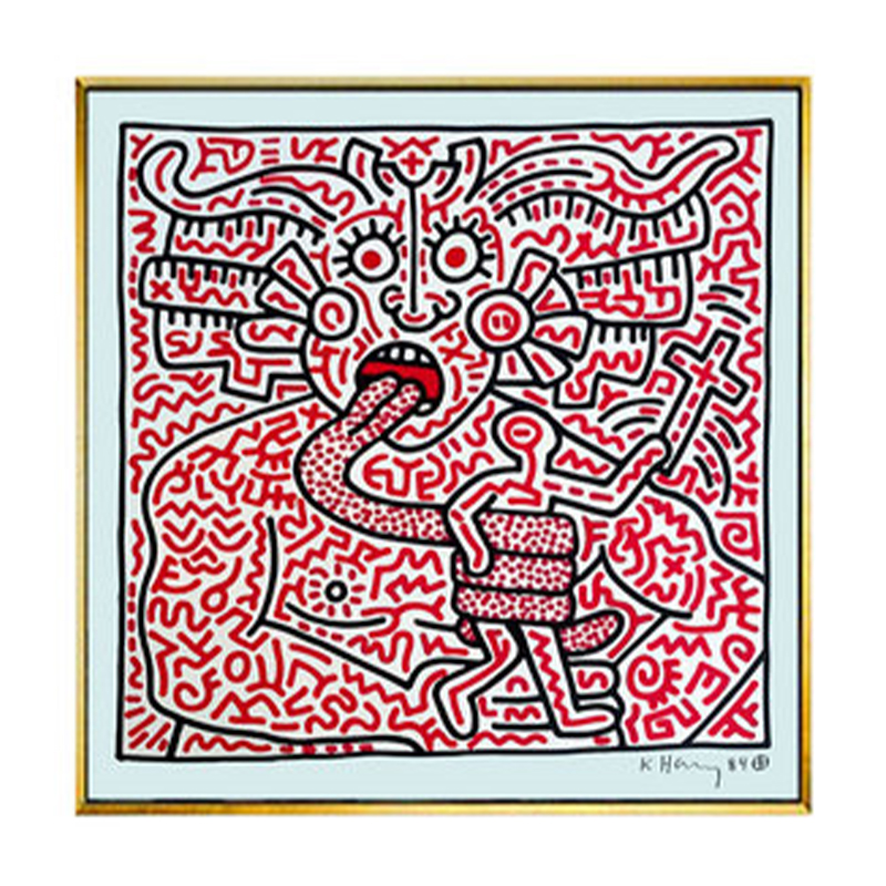 Постер Keith Haring 15 Мульти Постер Keith Haring 15 Мульти в Костроме | Loft Concept