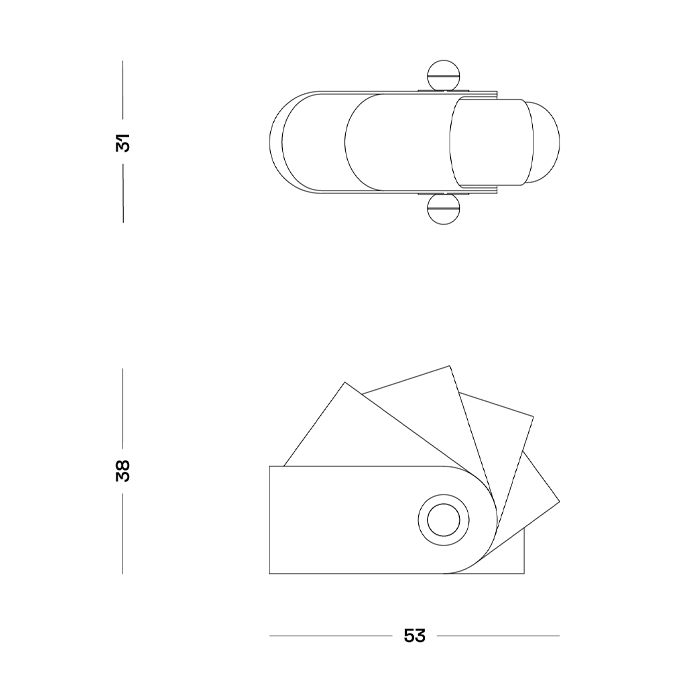 Настольная дизайнерская лампа Poltronova Ghepre Table Lamp в Костроме