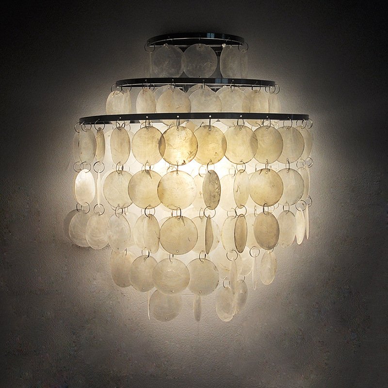 Бра Wall lamp SHELL Белый Бра Wall lamp SHELL Белый в Костроме | Loft Concept