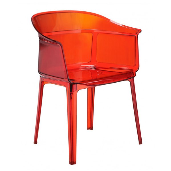 Стул Papyrus Kartell Красный Стул Papyrus Kartell Красный в Костроме | Loft Concept