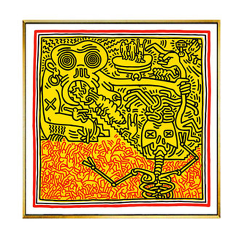 Постер Keith Haring 13 Мульти Постер Keith Haring 13 Мульти в Костроме | Loft Concept
