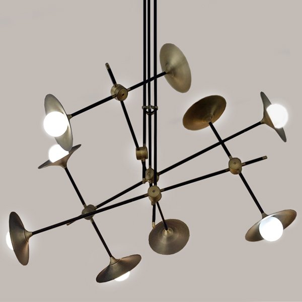 Люстра Disc Turbaya SS-9 Chandelier Люстра Disc Turbaya SS-9 Chandelier в Костроме | Loft Concept