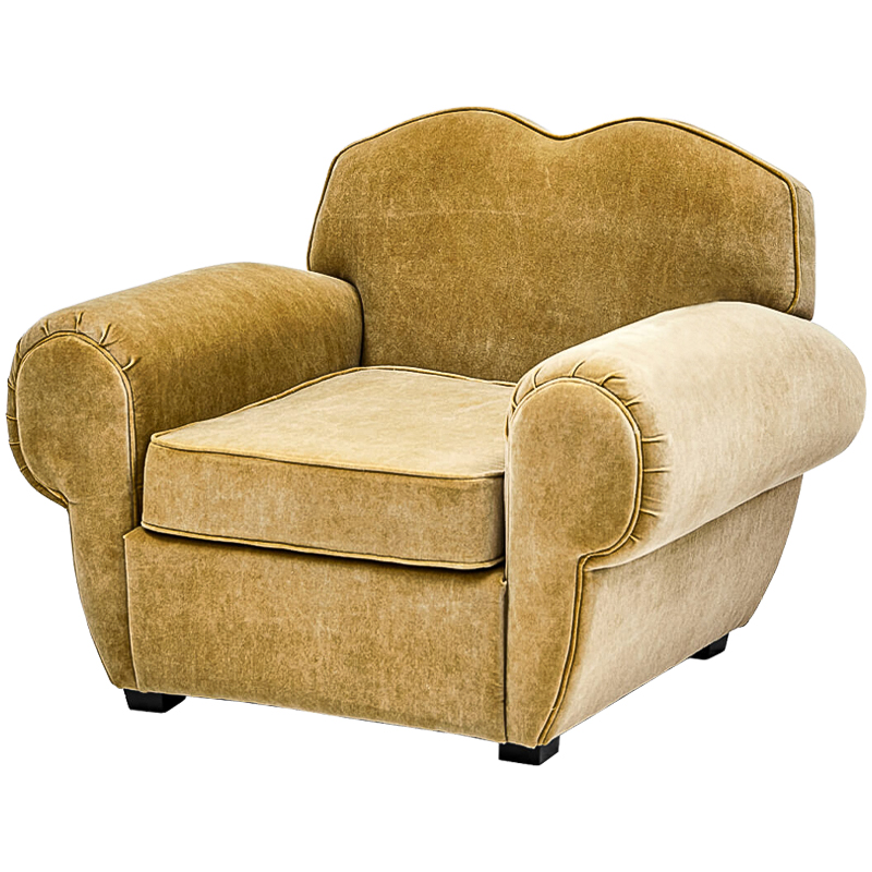 Кресло Braganza Chair Mustard Горчичный Кресло Braganza Chair Mustard Горчичный в Костроме | Loft Concept