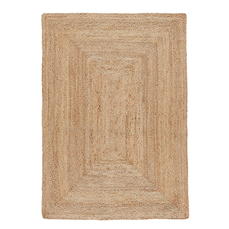 Ковер Rectangular Carpet 100% джут Бежевый Ковер Rectangular Carpet 100% джут Бежевый в Костроме | Loft Concept