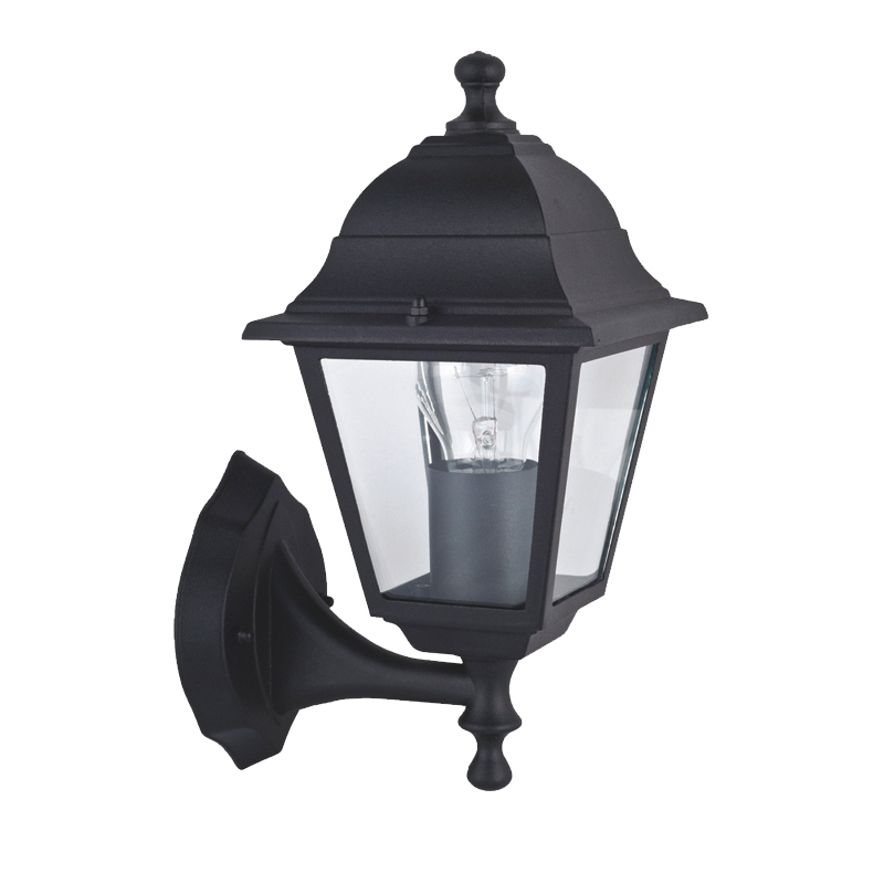 Уличный светильник Lebran Sconce Черный Прозрачное Стекло Уличный светильник Lebran Sconce Черный Прозрачное Стекло в Костроме | Loft Concept