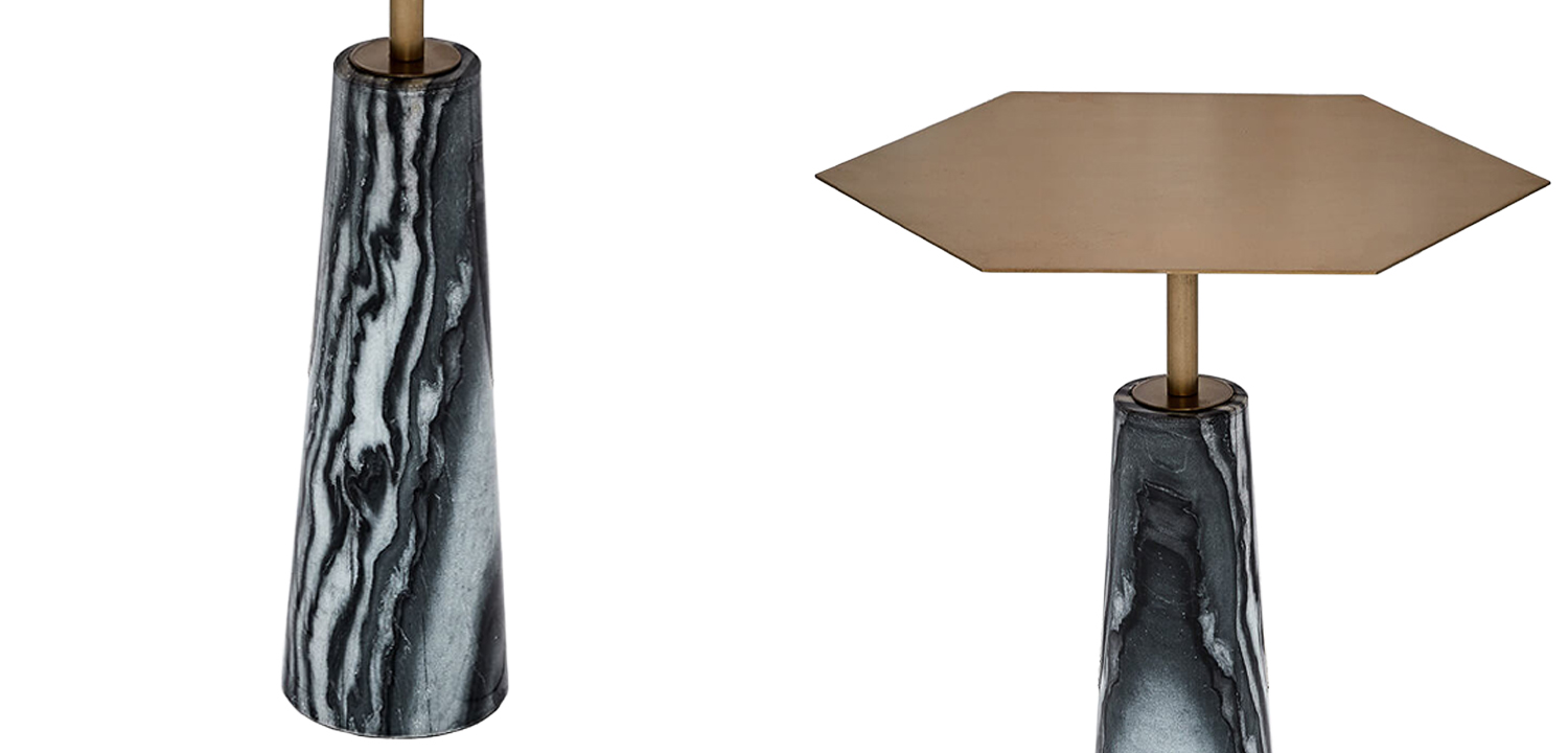 Приставной стол Chrysa Side Table - фото