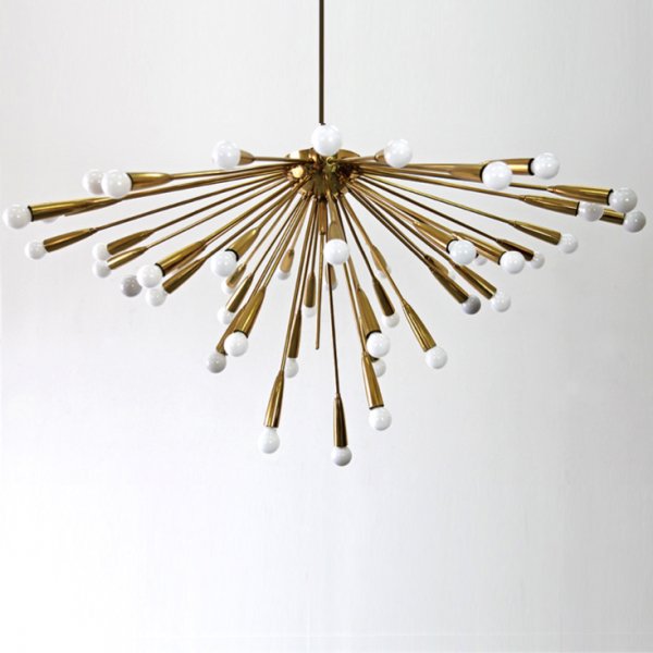 Люстра LAMPARA SPUTNIK Icono del diseno Глянцевое золото Люстра LAMPARA SPUTNIK Icono del diseno Глянцевое золото в Костроме | Loft Concept
