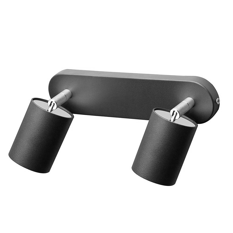 Бра Celis Spot Wall Lamp Duo graphite Графит Бра Celis Spot Wall Lamp Duo graphite Графит в Костроме | Loft Concept
